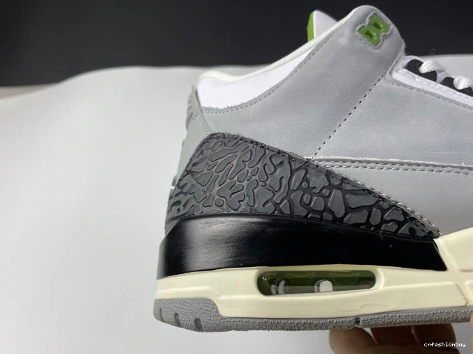 136064-006 3 Jordan Retro Chlorophyll Air 0811